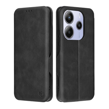 Hoes voor Xiaomi Redmi Note 14 5G, Techsuit, Safe Wallet Plus, Zwart