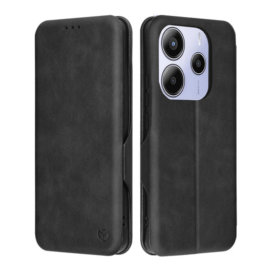 Hoes voor Xiaomi Redmi Note 14 5G, Techsuit, Safe Wallet Plus, Zwart