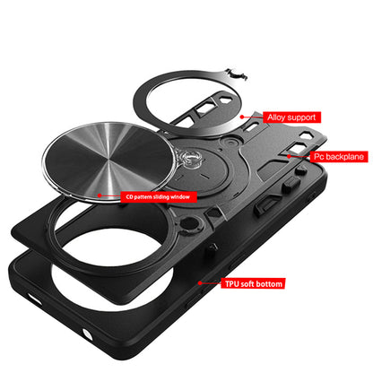 Hoes voor Xiaomi Redmi Note 14 Pro 4G, Techsuit, CamGuard Pro, Zwart