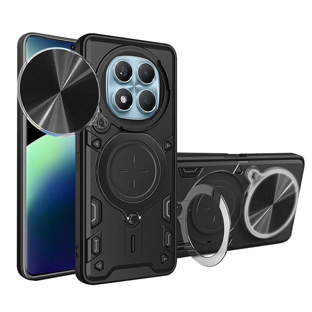 Hoes voor Xiaomi Redmi Note 14 Pro 4G, Techsuit, CamGuard Pro, Zwart