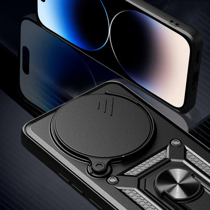 Hoesje voor Xiaomi Redmi Note 14 Pro 4G, Techsuit, CamShield, Zwart