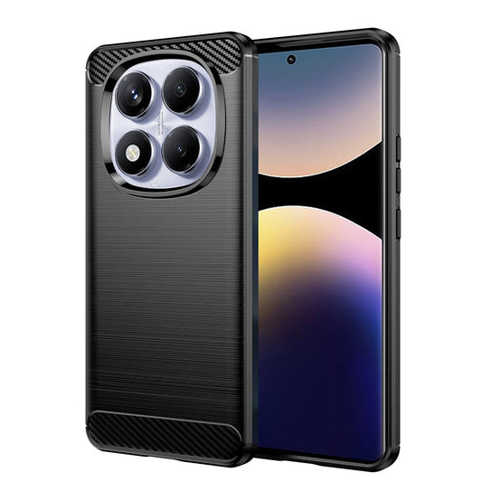 Hoes voor Xiaomi Redmi Note 14 Pro 4G, Techsuit, Carbon, Zwart