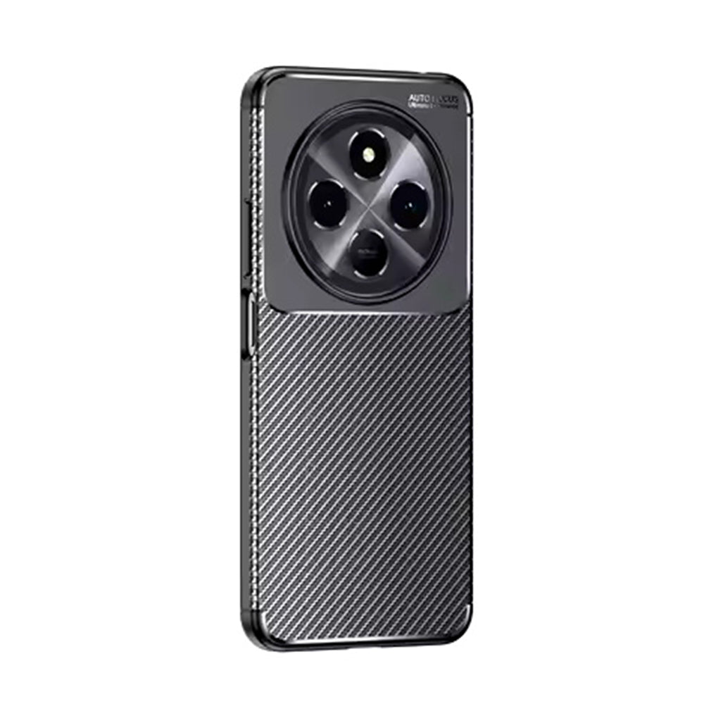 Hoes voor Xiaomi Redmi Note 14 Pro 4G, Techsuit, CarbonFiber, Zwart