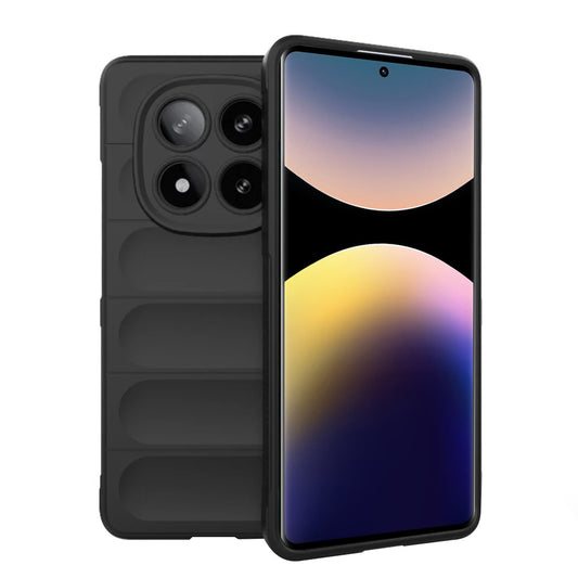 Hoesje voor Xiaomi Redmi Note 14 Pro 4G, Techsuit, Magic Shield, Zwart