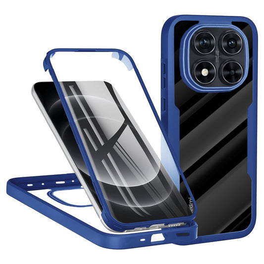 Hoesje voor Xiaomi Redmi Note 14 Pro+ 5G / Note 14 Pro 5G / Poco X7, Techsuit, ColorVerse 360, Blauw