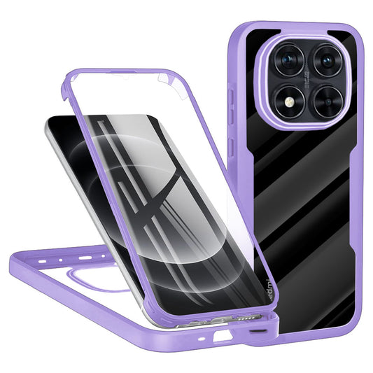 Hoes voor Xiaomi Redmi Note 14 Pro+ 5G / Note 14 Pro 5G / Poco X7, Techsuit, ColorVerse 360, Paars