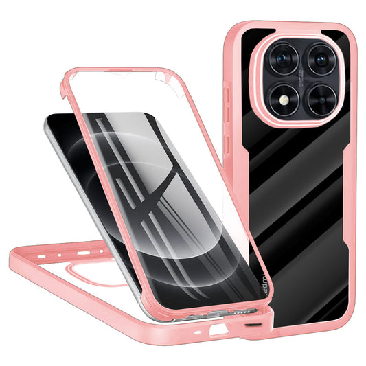 Hoesje voor Xiaomi Redmi Note 14 Pro+ 5G / Note 14 Pro 5G / Poco X7, Techsuit, ColorVerse 360, Roze