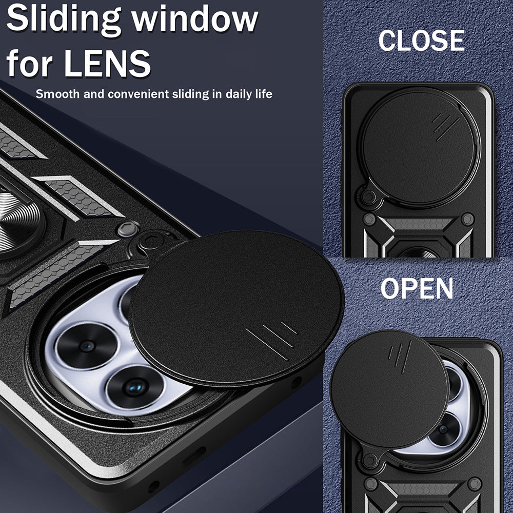 Hoes voor Xiaomi Redmi Note 14 Pro+ 5G, Techsuit, CamShield, Blauw