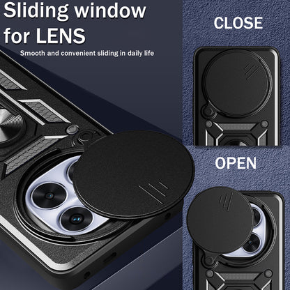 Hoes voor Xiaomi Redmi Note 14 Pro+ 5G, Techsuit, CamShield, Blauw