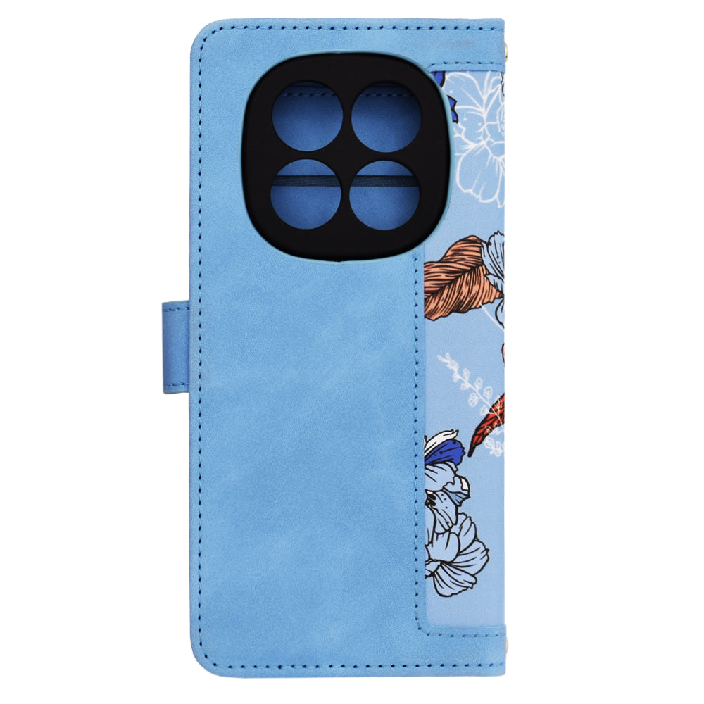 Hoes voor Xiaomi Redmi Note 14 Pro+ 5G, Techsuit, FlipCraft, Blauw