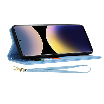 Hoes voor Xiaomi Redmi Note 14 Pro+ 5G, Techsuit, FlipCraft, Blauw
