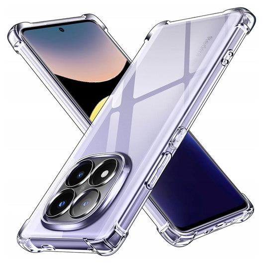 Hoesje voor Xiaomi Redmi Note 14 Pro+ 5G, Techsuit, Schokbestendig Helder, Transparant