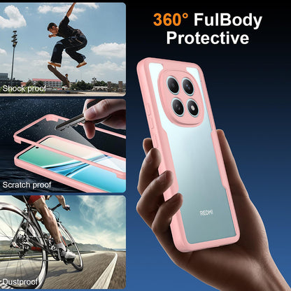 Hoes voor Xiaomi Redmi Note 15 4G, Techsuit, ColorVerse 360, Roze