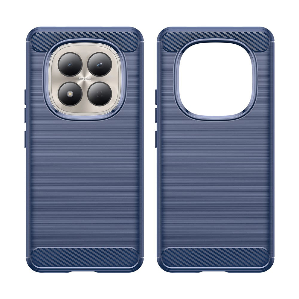 Hoes voor Xiaomi Redmi Note 15 Pro 4G, Techsuit, Carbon, Blauw