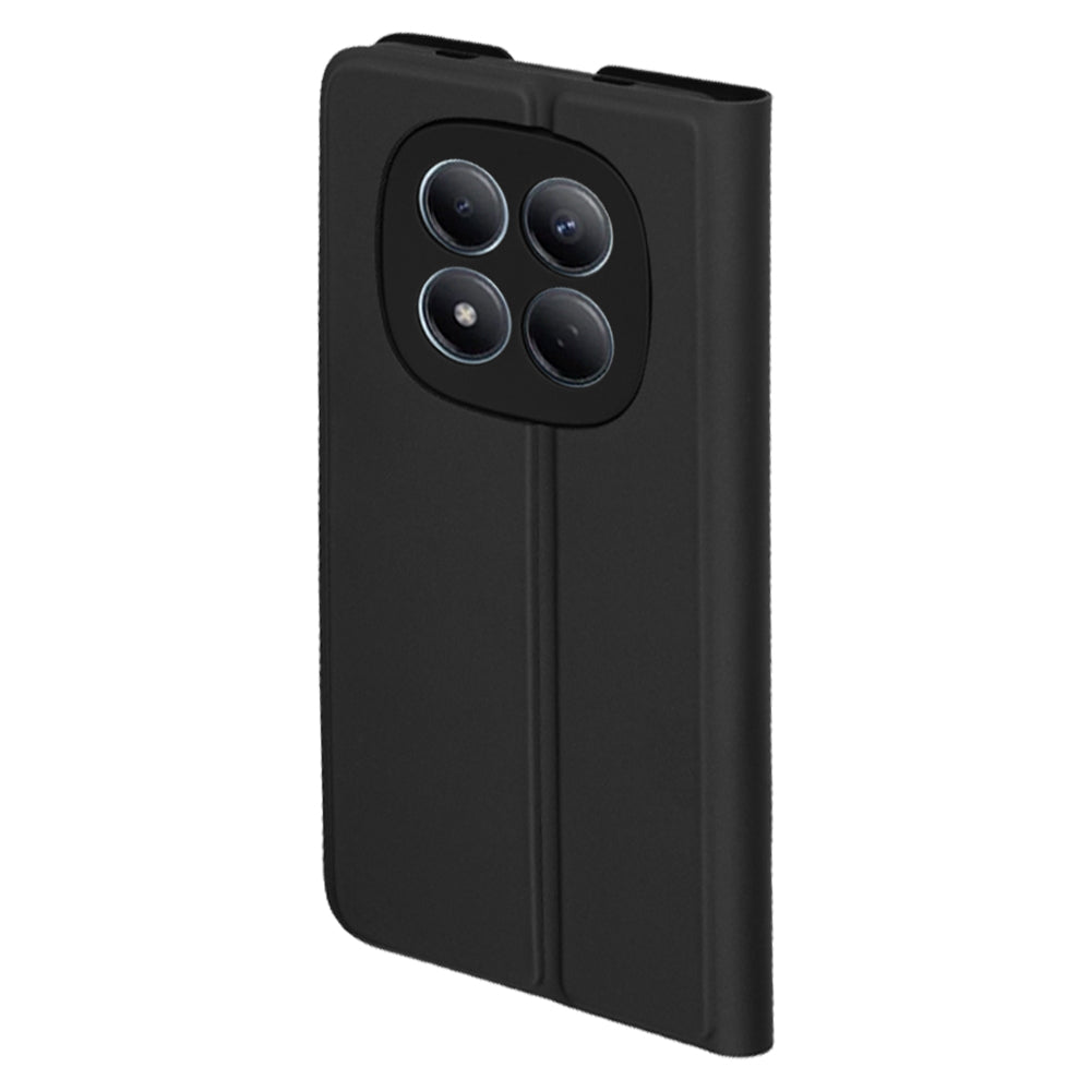 Case for Xiaomi Redmi Note 15 Pro 4G, Techsuit, Magskin Book, Black