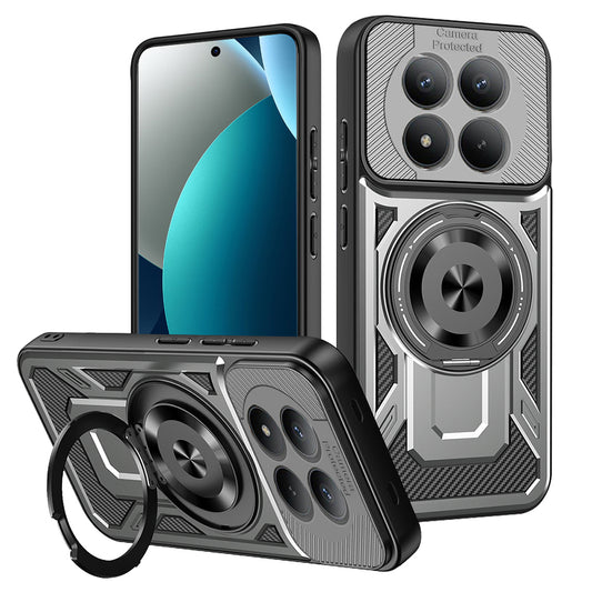 Hoes voor Xiaomi Redmi Note 15 Pro 4G, Techsuit, RuggedCam, Grijs