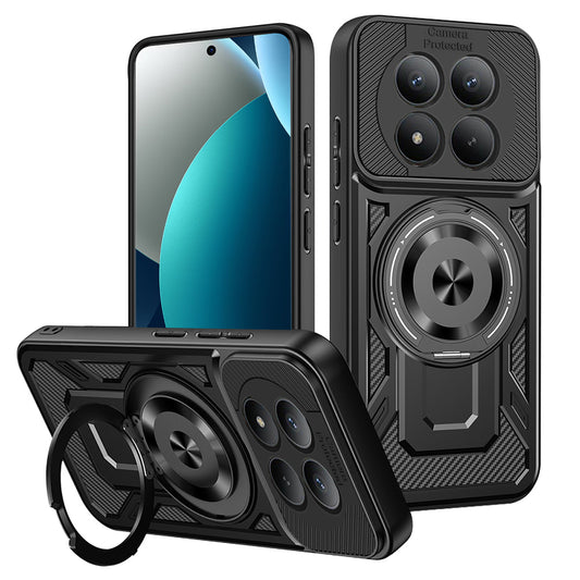 Hoes voor Xiaomi Redmi Note 15 Pro 4G, Techsuit, RuggedCam, Zwart