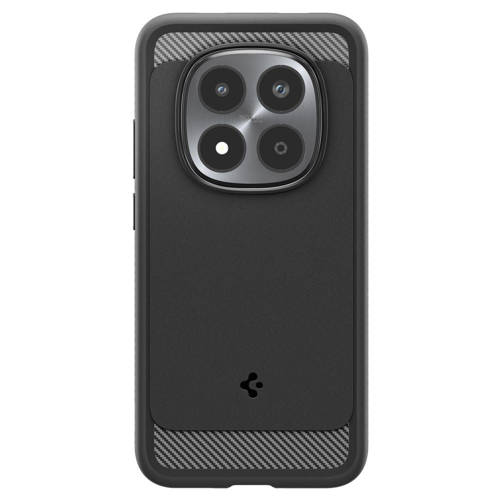 Hoes voor Xiaomi Redmi Note 15 Pro 5G, Spigen, Rugged Armor, Matzwart ACS10460