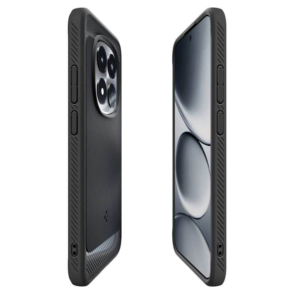 Hoes voor Xiaomi Redmi Note 15 Pro 5G, Spigen, Rugged Armor, Matzwart ACS10460