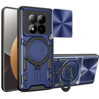 Hoes voor Xiaomi Redmi Note 15 Pro 5G, Techsuit, CamGuard Pro, Blauw