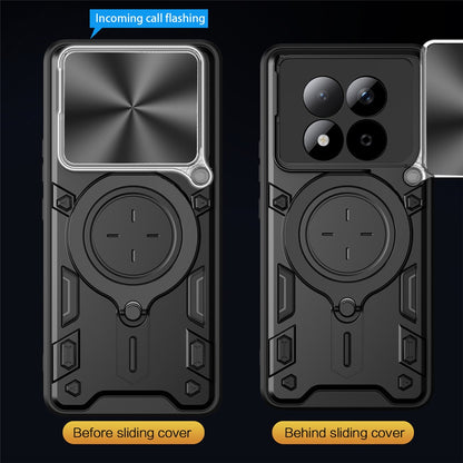 Hoes voor Xiaomi Redmi Note 15 Pro 5G, Techsuit, CamGuard Pro, Blauw