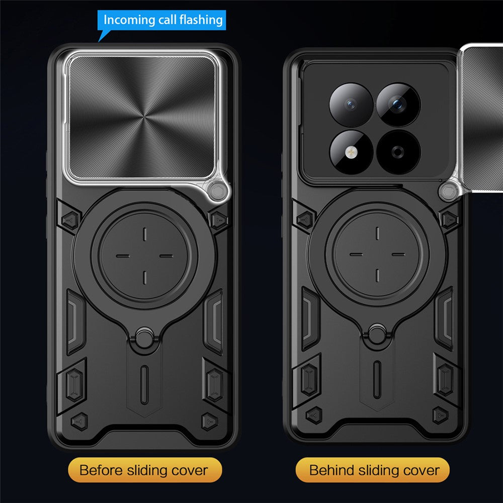 Hoes voor Xiaomi Redmi Note 15 Pro 5G, Techsuit, CamGuard Pro, Goudroze