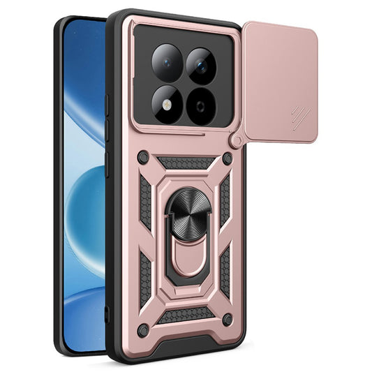Case for Xiaomi Redmi Note 15 Pro 5G, Techsuit, CamShield, Rose Gold