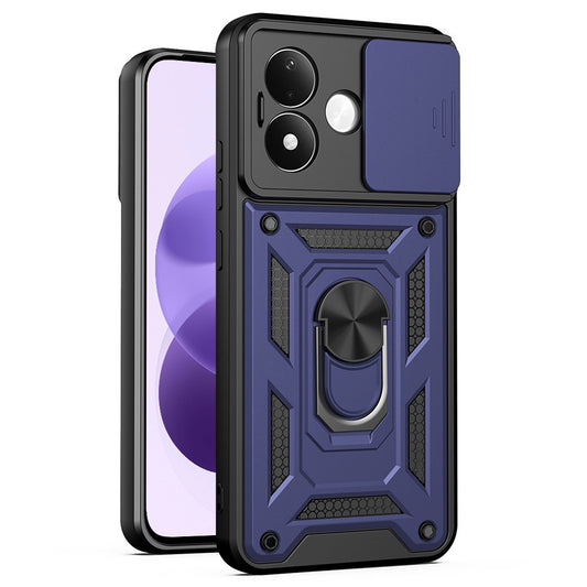 Hoes voor Xiaomi Redmi Note 17 4G / Note 17 5G, Techsuit, CamShield, Blauw