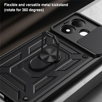 Hoesje voor Xiaomi Redmi Note 17 4G / Note 17 5G, Techsuit, CamShield, goudkleurig