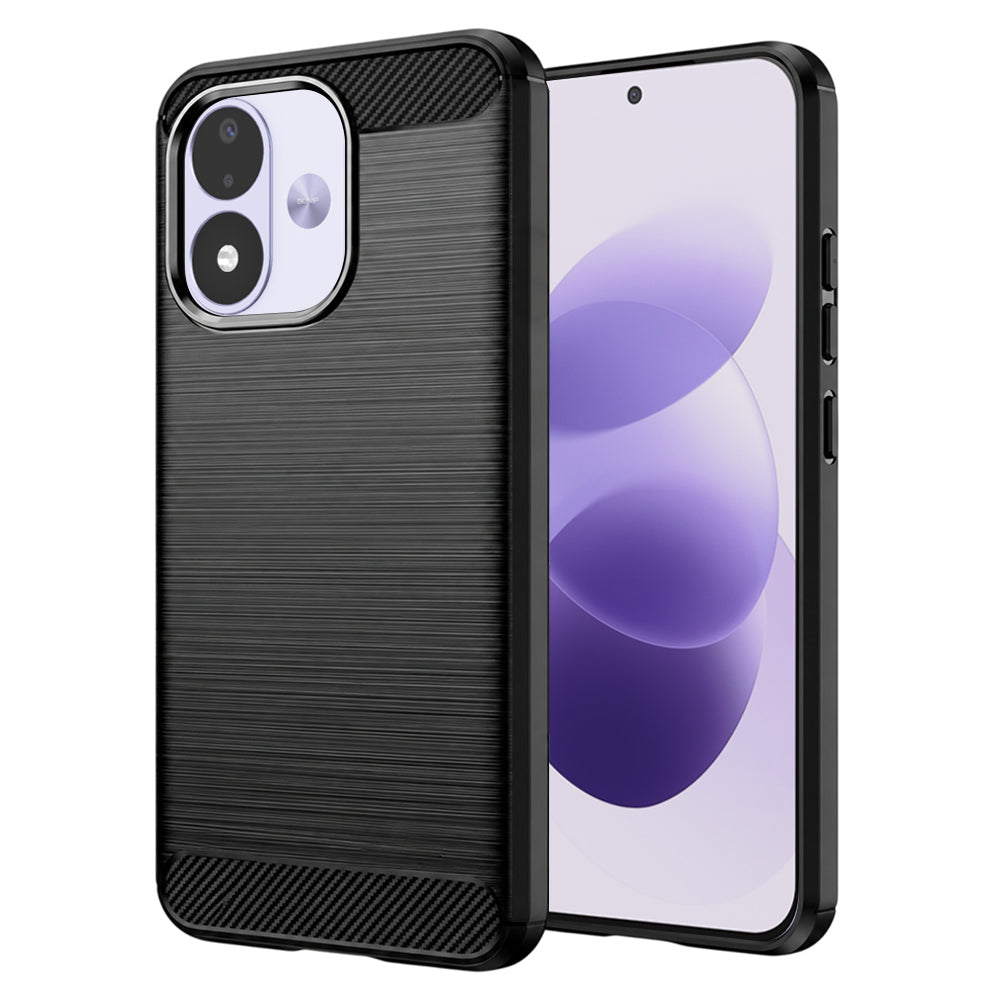 Case for Xiaomi Redmi Note 17 4G / Note 17 5G, Techsuit, Carbon, Black