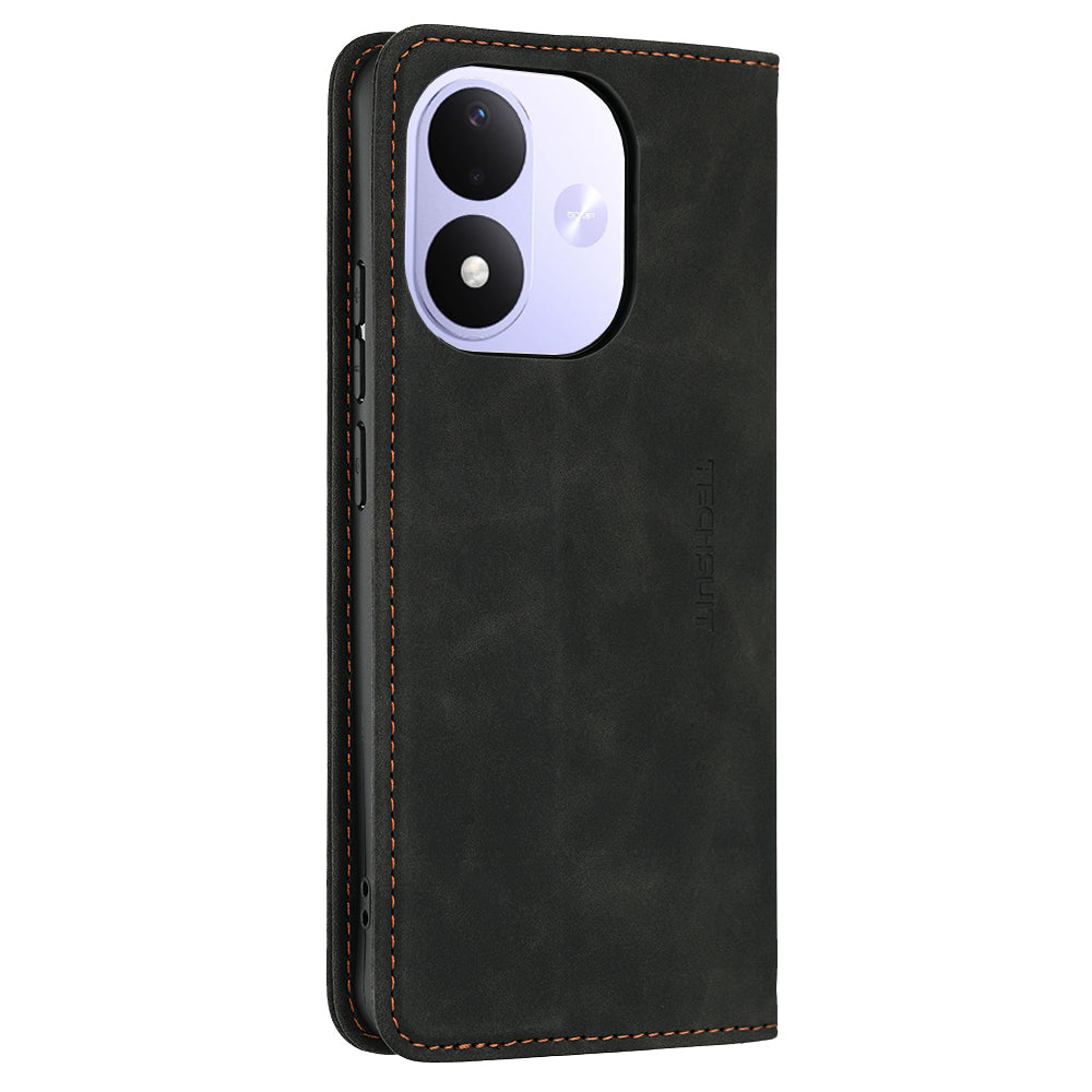 Hoesje voor Xiaomi Redmi Note 17 4G / Note 17 5G, Techsuit, Confy, zwart