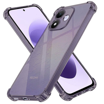Hoesje voor Xiaomi Redmi Note 17 4G / Note 17 5G, Techsuit, Shockproof Clear, Rookkleurig