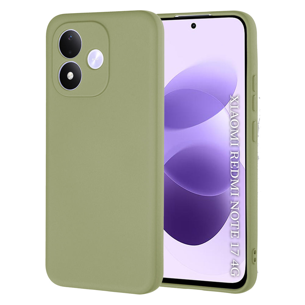 Hoesje voor Xiaomi Redmi Note 17 4G / Note 17 5G, Techsuit, SoftFlex, Matcha