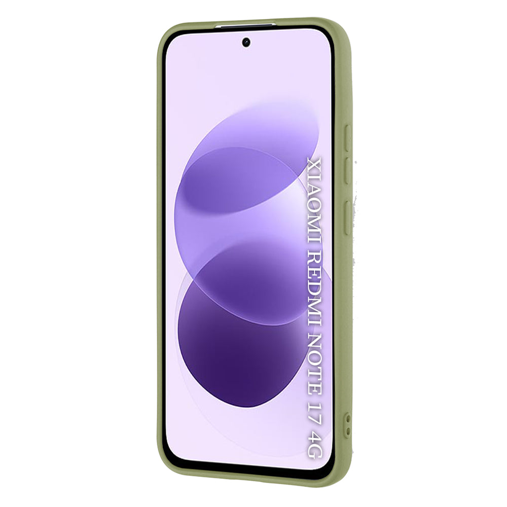 Hoesje voor Xiaomi Redmi Note 17 4G / Note 17 5G, Techsuit, SoftFlex, Matcha