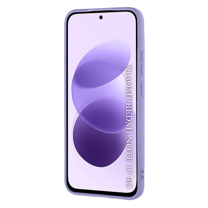 Hoesje voor Xiaomi Redmi Note 17 4G / Note 17 5G, Techsuit, SoftFlex, Lichtpaars
