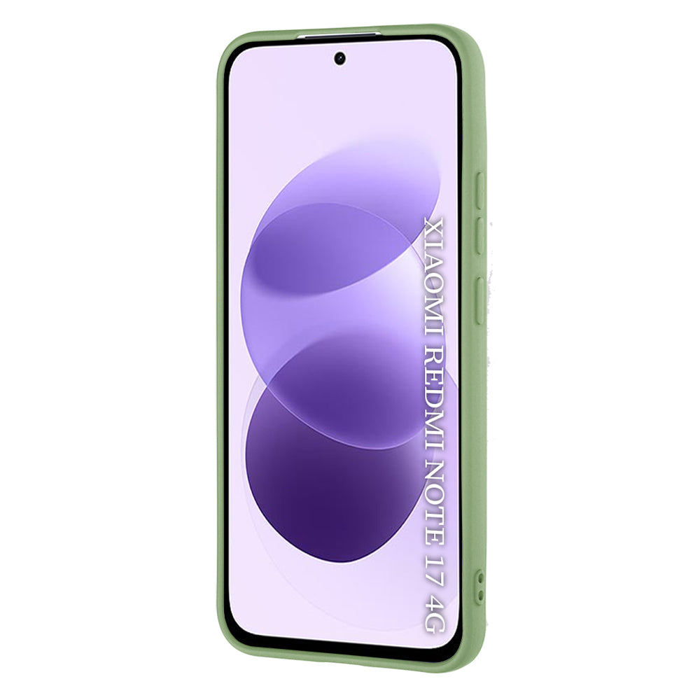 Case for Xiaomi Redmi Note 17 4G / Note 17 5G, Techsuit, SoftFlex, Light Green