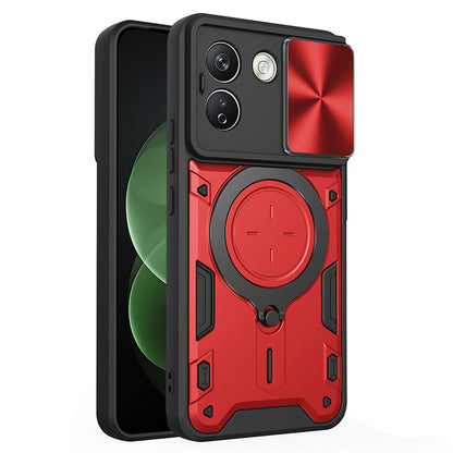 Telefoonhoesje voor Xiaomi Redmi Note 17 Pro Max, Techsuit, CamGuard Pro, rood