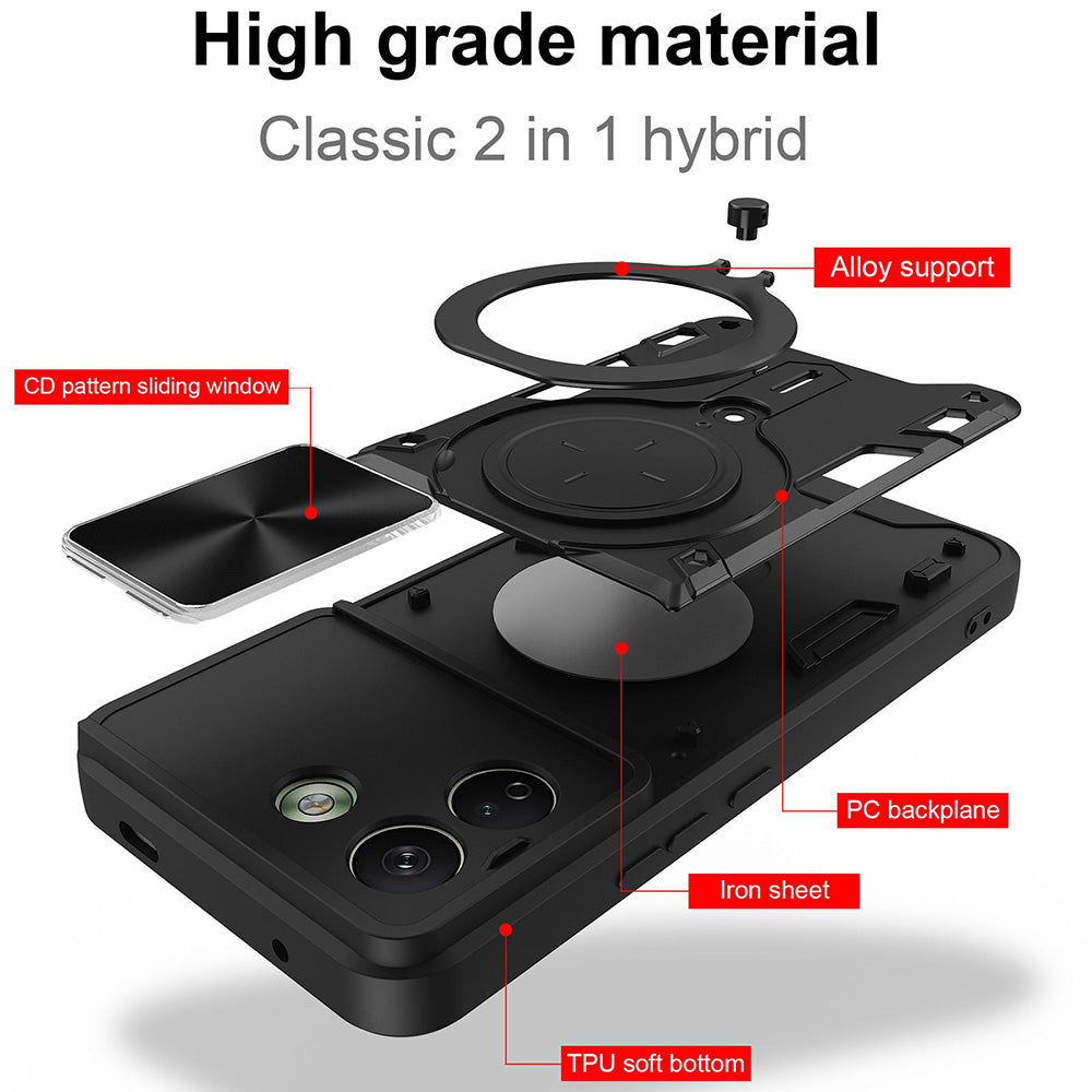 Hoesje voor Xiaomi Redmi Note 17 Pro Max, Techsuit, CamGuard Pro, roségoud
