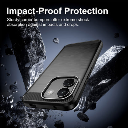 Hoes voor Xiaomi Redmi Note 17 Pro Max, Techsuit, Carbon, Zwart