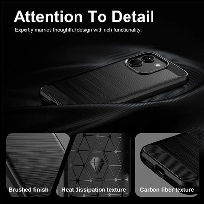 Hoes voor Xiaomi Redmi Note 17 Pro Max, Techsuit, Carbon, Zwart