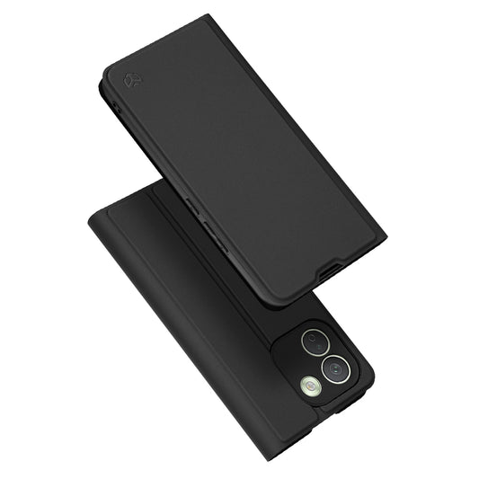 Hoes voor Xiaomi Redmi Note 17 Pro Max, Techsuit, Magskin Book, Zwart