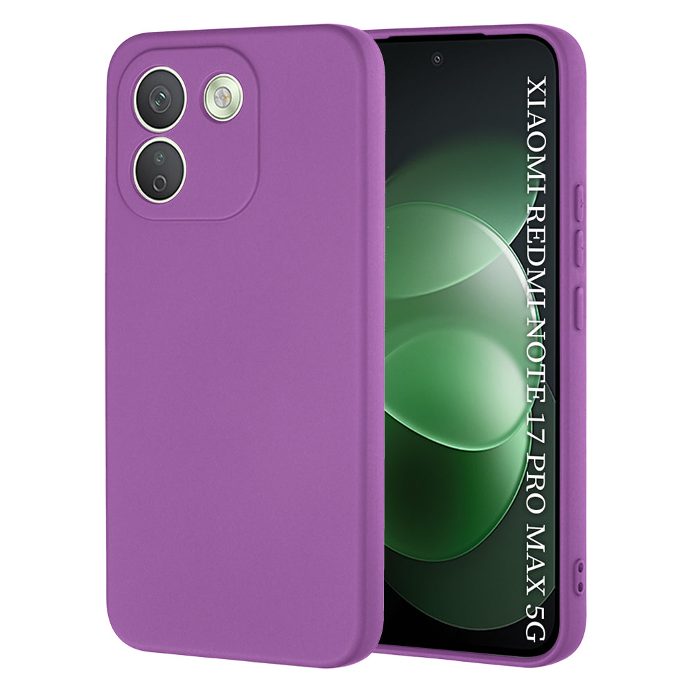Hoesje voor Xiaomi Redmi Note 17 Pro Max, Techsuit, SoftFlex, paars
