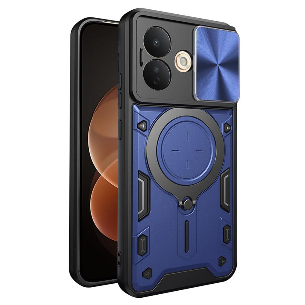 Hoesje voor Xiaomi Redmi Note 17 Pro, Techsuit, CamGuard Pro, blauw