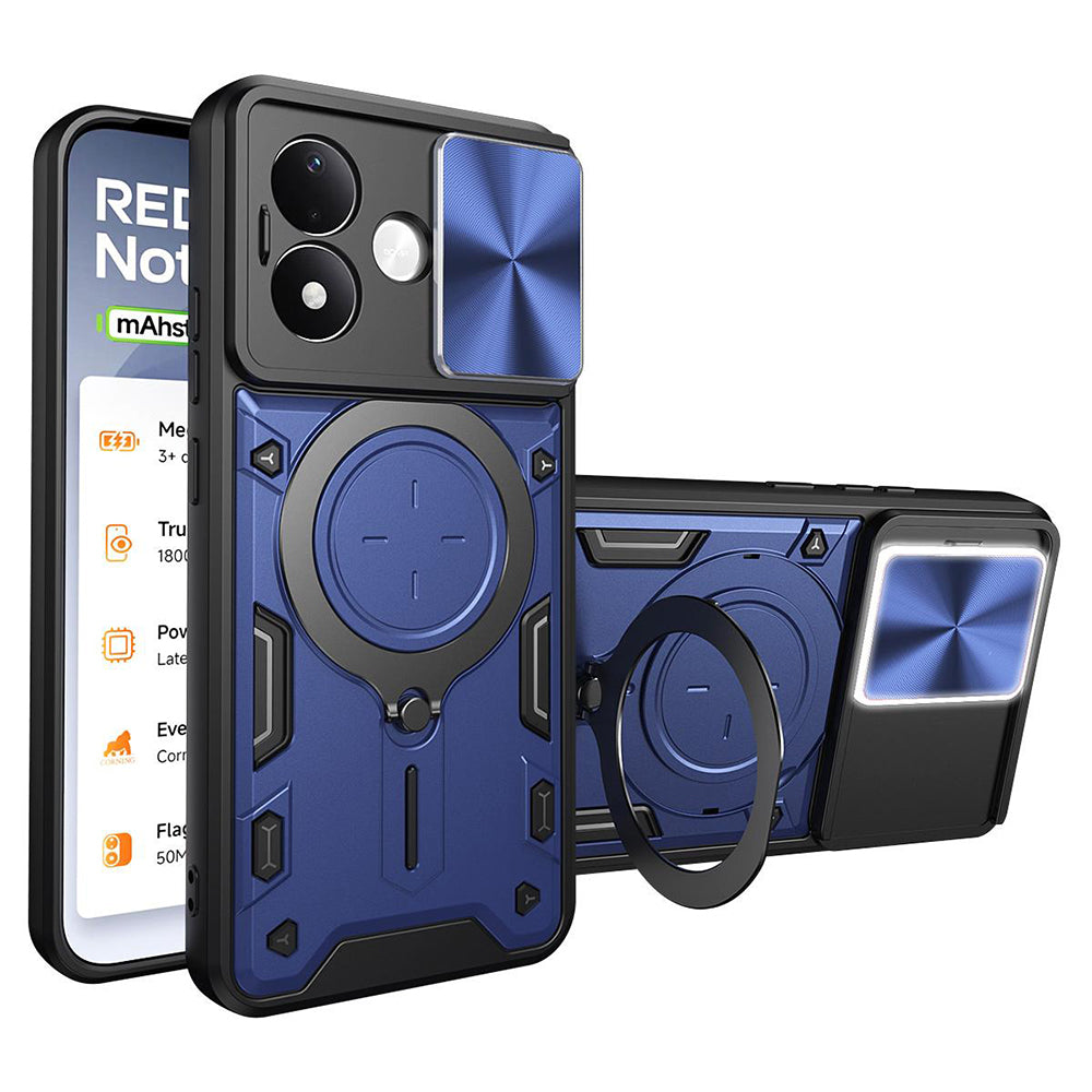 Hoesje voor Xiaomi Redmi Note 17 Pro, Techsuit, CamGuard Pro, blauw