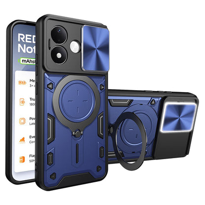 Hoesje voor Xiaomi Redmi Note 17 Pro, Techsuit, CamGuard Pro, blauw