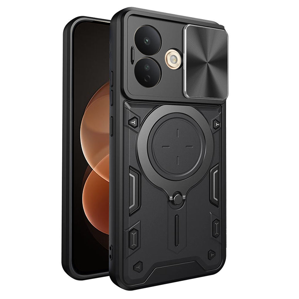 Case for Xiaomi Redmi Note 17 Pro, Techsuit, CamGuard Pro, Black