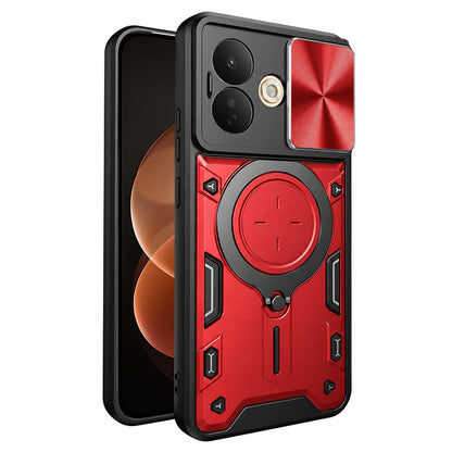 Hoesje voor Xiaomi Redmi Note 17 Pro, Techsuit, CamGuard Pro, rood