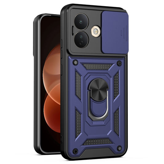 Hoes voor Xiaomi Redmi Note 17 Pro, Techsuit, CamShield, Blauw