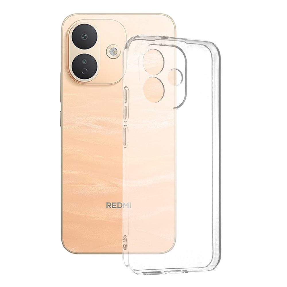 Case for Xiaomi Redmi Note 17 Pro, Techsuit, Clear, Transparent
