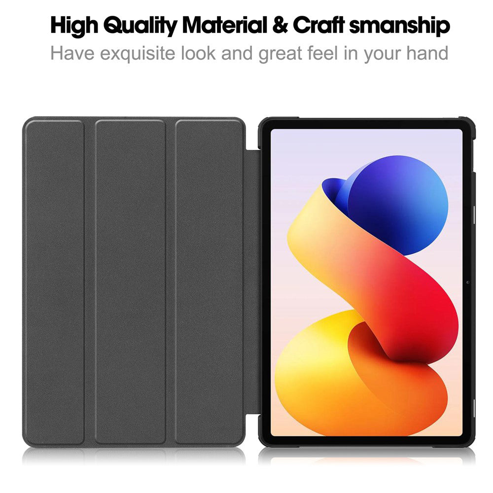 Hoes voor Xiaomi Redmi Pad 2 Pro, Techsuit, FoldPro, Zwart